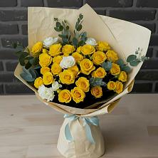 Букет цветов из:  Розы в Захарково