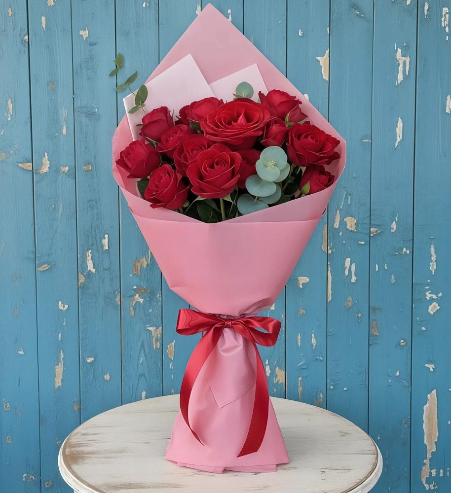 Букет цветов из: Розы в Захарково