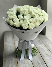 Букет 35 Белых роз в Захарково