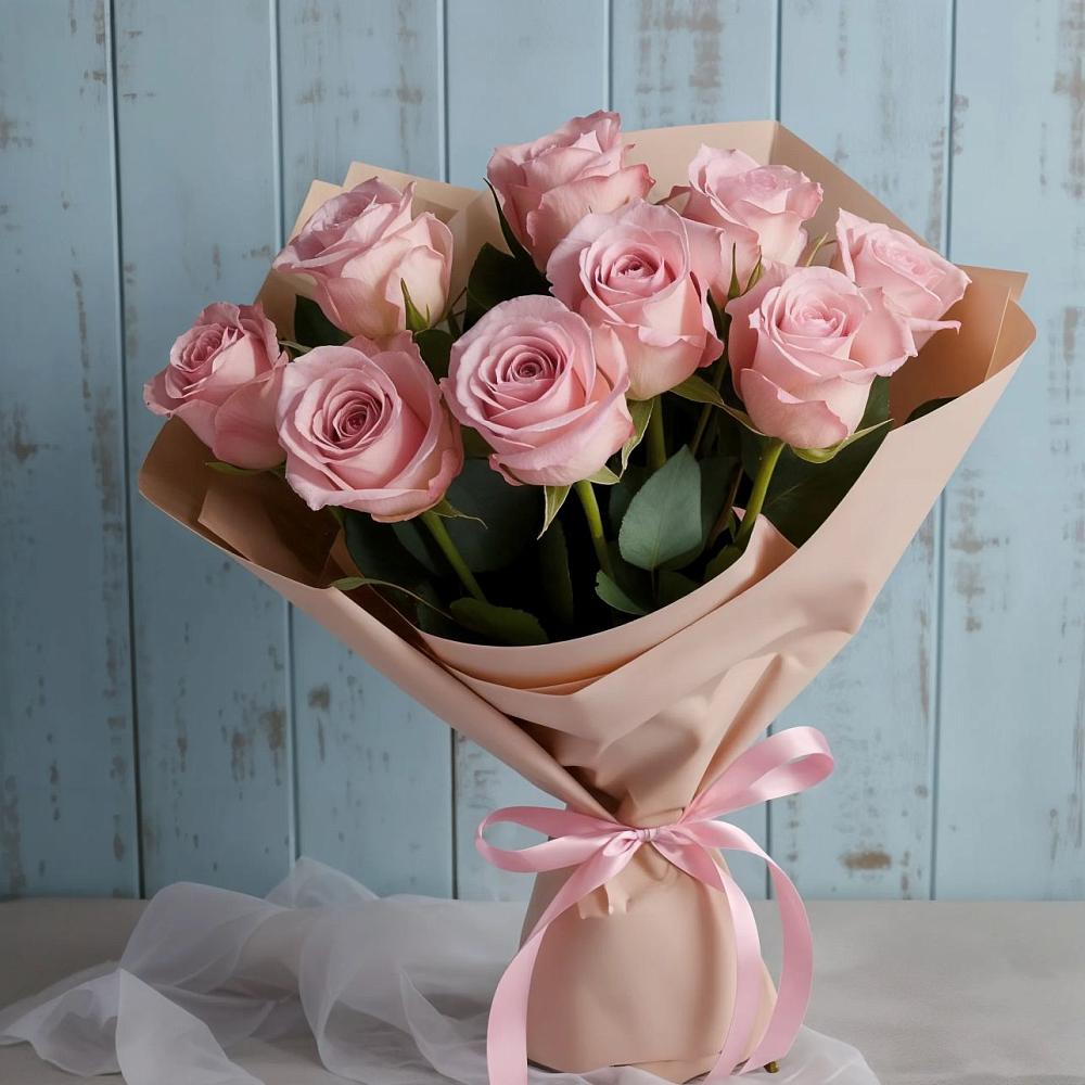 Букет цветов из: Розы в Захарково