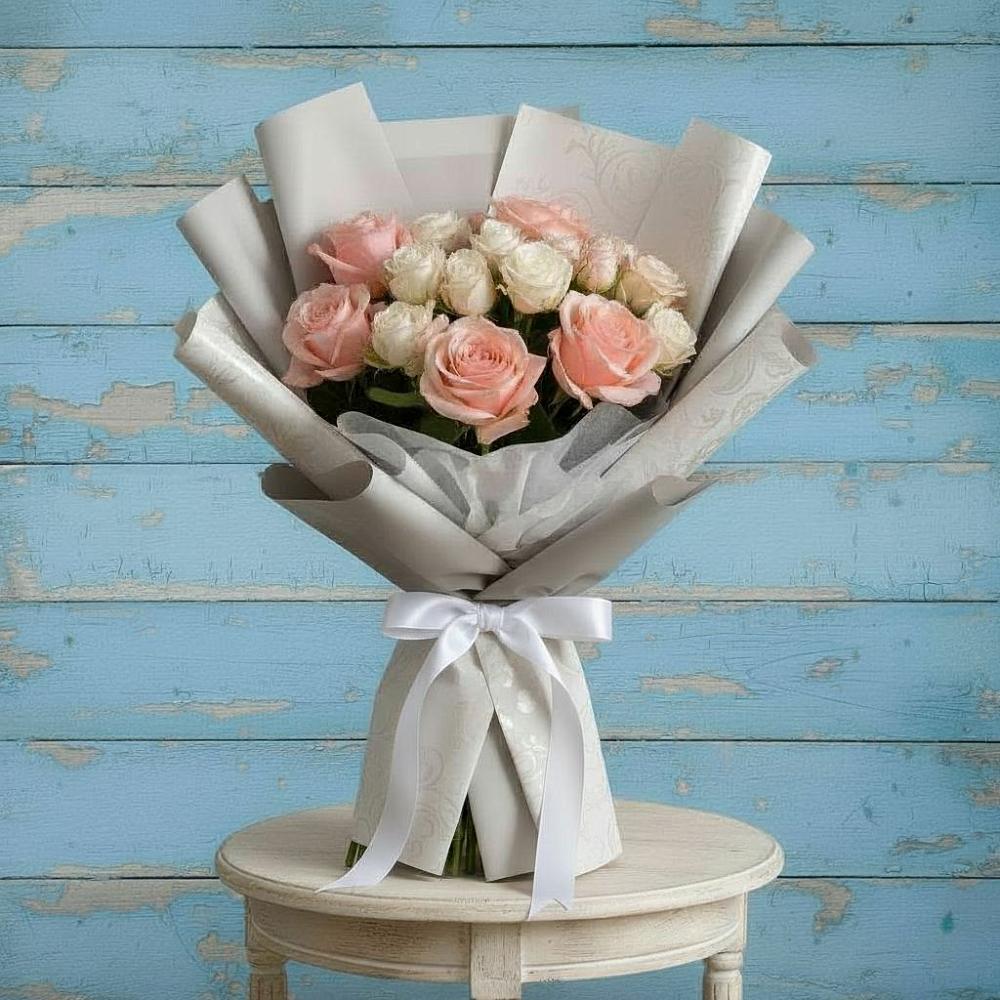 Букет цветов из: Розы в Захарково