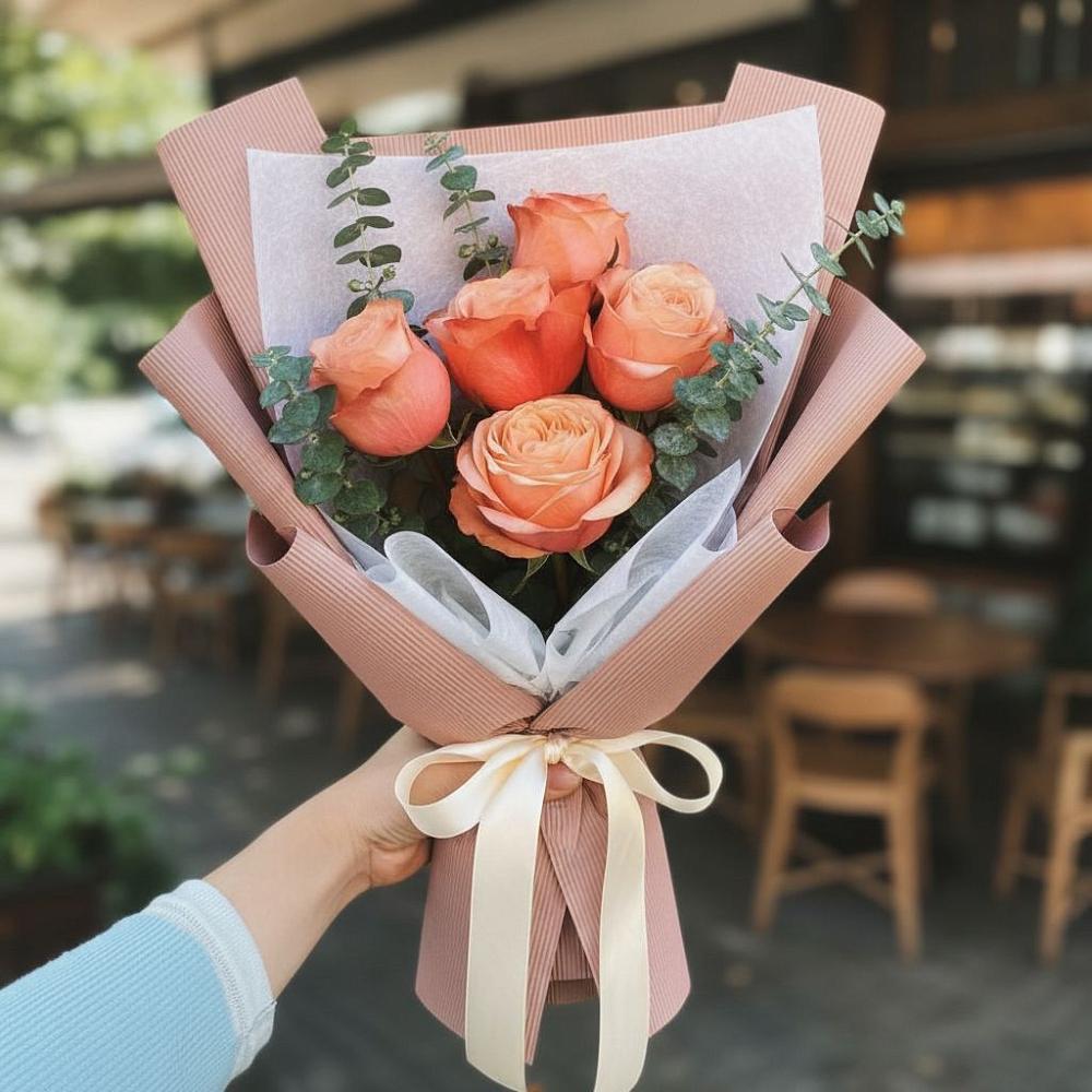 Букет цветов из: Розы в Захарково