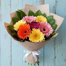 Букет цветов из:  Герберы в Захарково