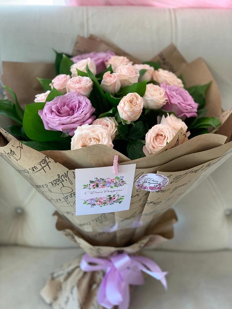 Букет цветов из: Розы в Захарково