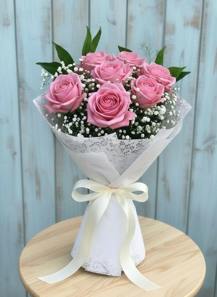 Букет цветов из: Розы в Захарково