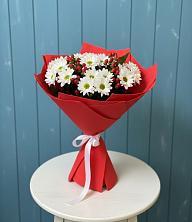 Букет цветов из:  Хризантемы в Захарково