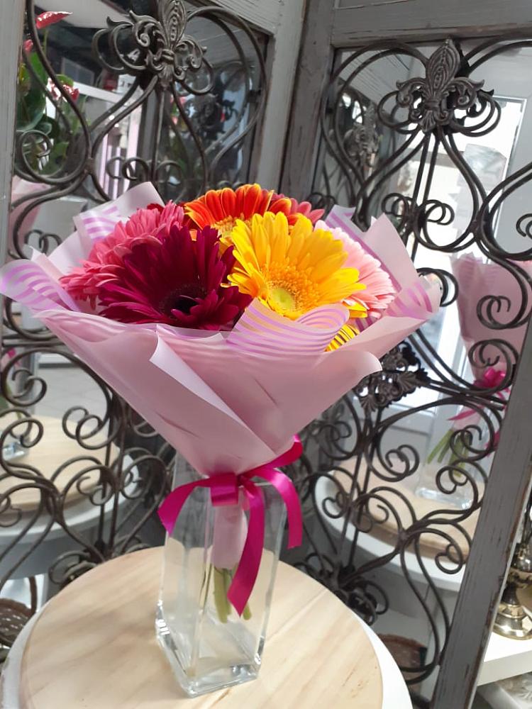 Букет цветов из: Герберы в Захарково