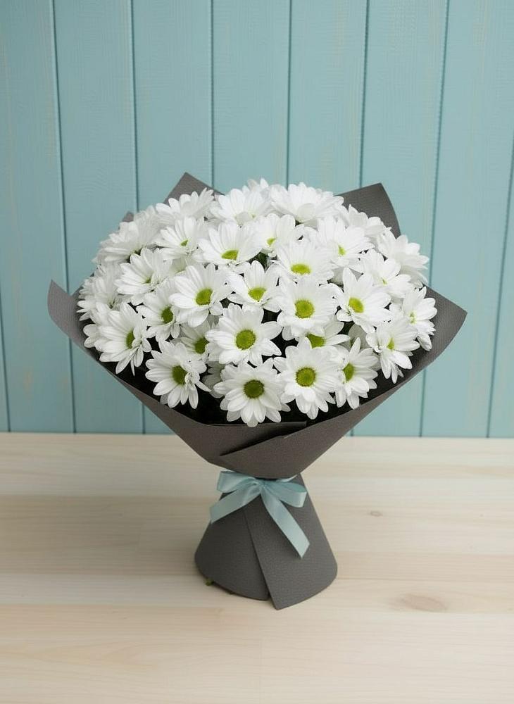 Букет цветов из: Хризантемы в Захарково