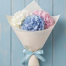 Букет цветов из:  Гортензия в Захарково