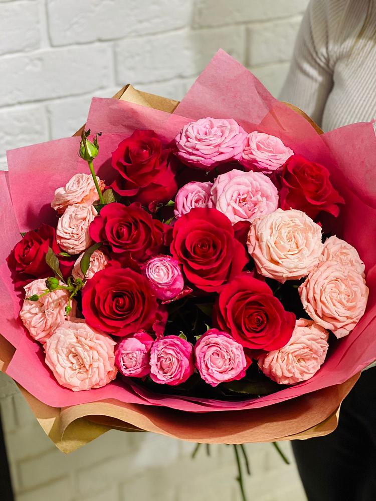 Букет цветов из: Розы в Захарково