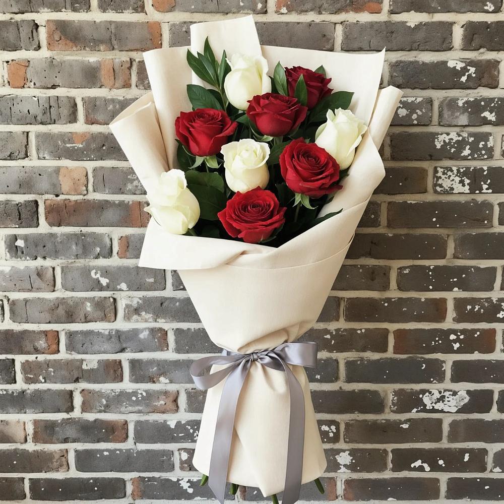 Букет цветов из: Розы в Захарково