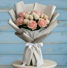 Букет цветов из:  Розы в Захарково