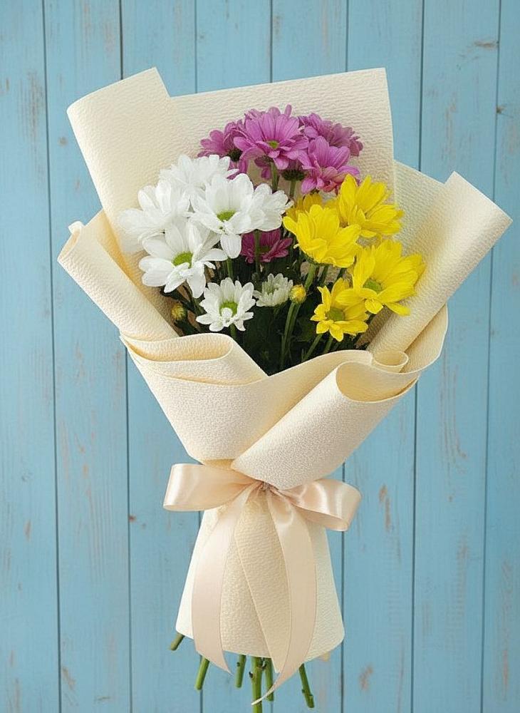 Букет цветов из: Хризантемы в Захарково