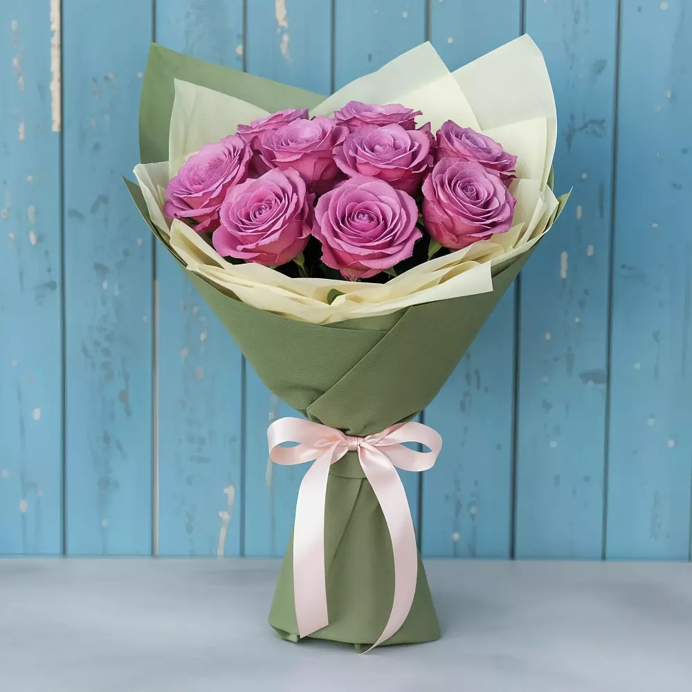 Букет Розы Фёрст Леди в Захарково