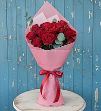 Букет цветов из:  Розы в Захарково