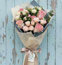 Букет цветов из:  Розы в Захарково