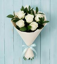 Букет цветов из:  Розы в Захарково