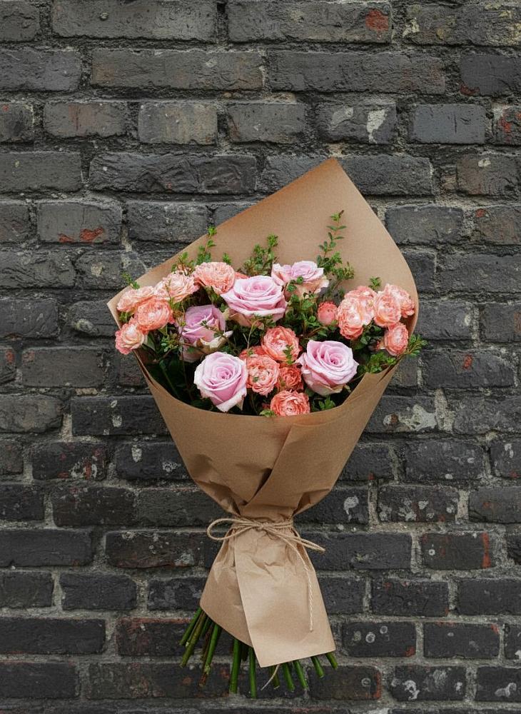 Букет цветов из: Розы в Захарково