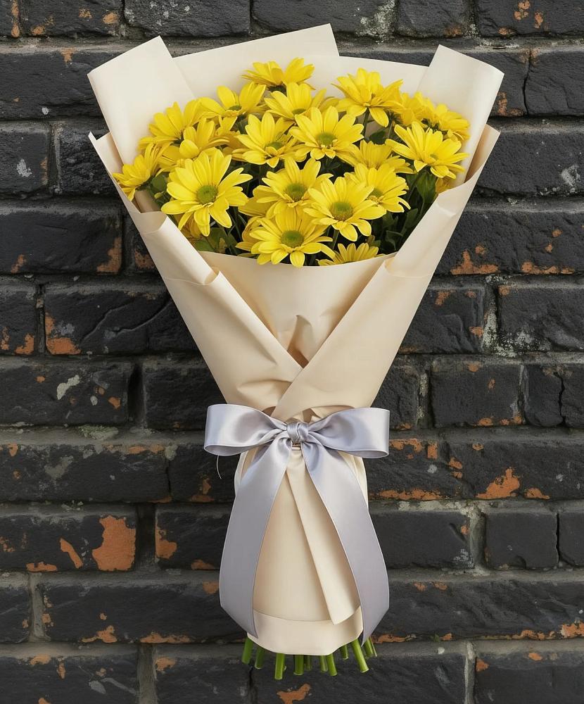 Букет цветов из: Хризантемы в Захарково