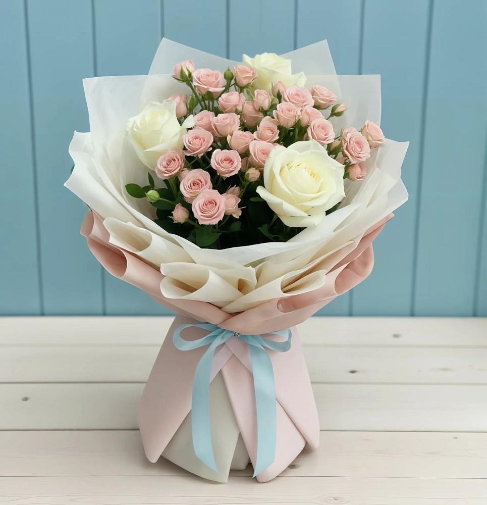 Букет цветов из: Розы в Захарково