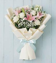 Букет цветов из:  Лилии в Захарково