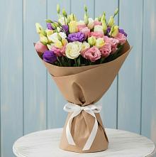 Букет цветов из:  Лизиантусы в Захарково