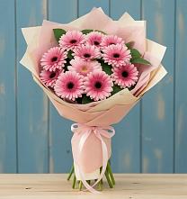 Букет цветов из:  Герберы в Захарково