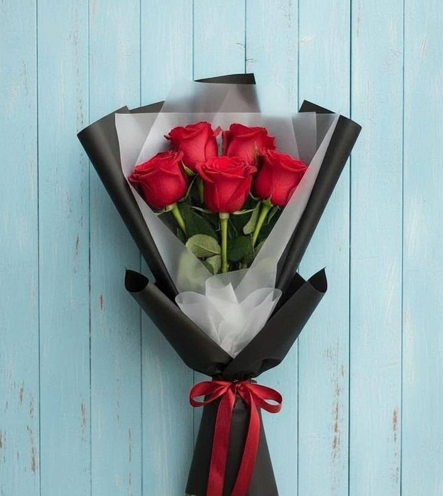 Букет цветов из: Розы в Захарково